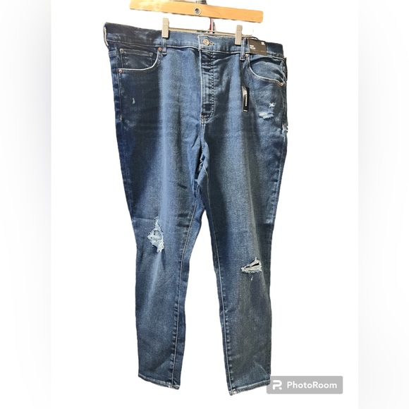 NWT EXPRESS High-Rise Jeans Size 18L - Picture 3 of 3